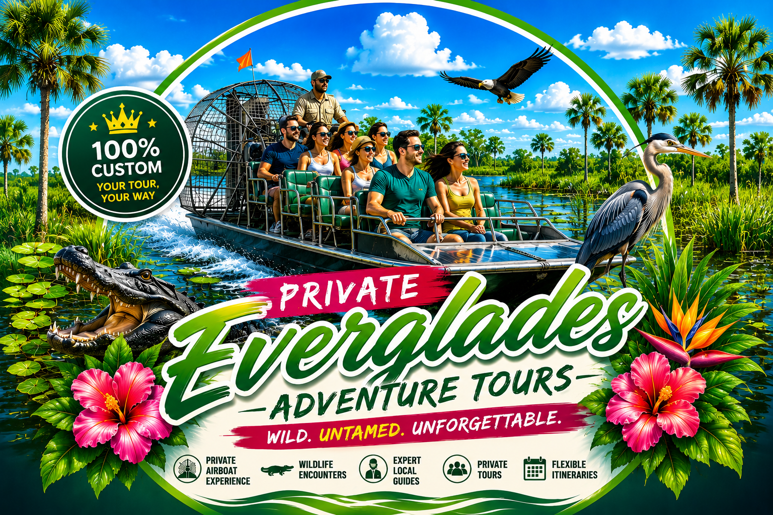 Private Everglades Airboat Adventure